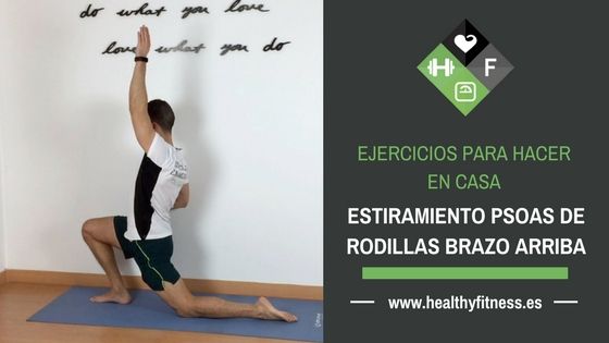 estiramiento psoas iliaco