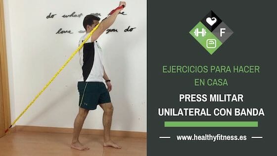 press militar unilateral con goma