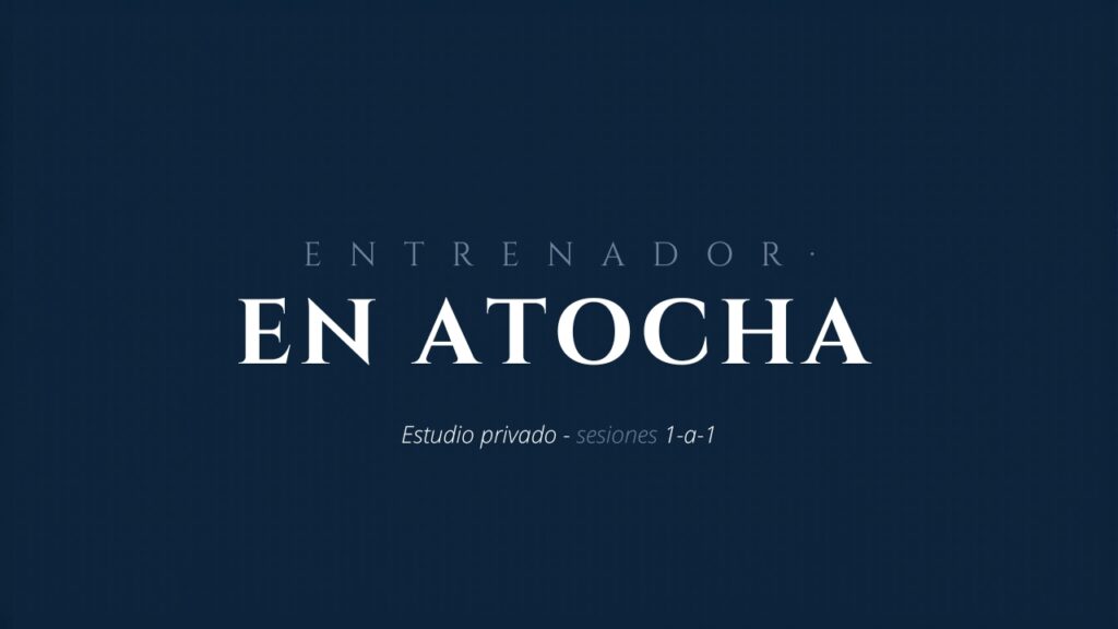 entrenador personal atocha